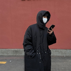 816B-WT026-P138韩风休闲宽松百搭外套工装长款棉衣，男装棉衣，星座816B