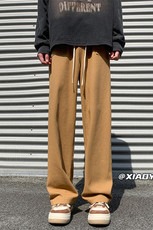 XZ616早秋季新款纯棉百搭宽松直筒休闲裤TY519P45控58，男装休闲裤，星座512A（原616）