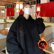 500克重磅秋冬美式加绒加厚卫衣外套DL1560常规特P35加绒特40，男装卫衣，电商A486