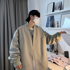 新款飞行夹克男美式复古棒球服外套高街潮牌CYJK9269P-75控价109，男装夹克，电商A128