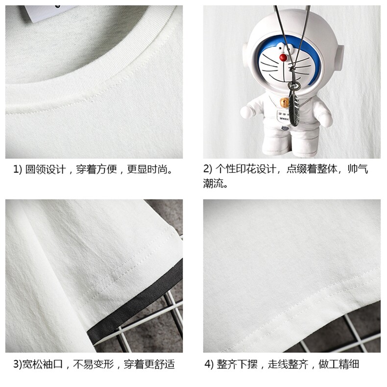 JT55233-P25假两件短袖t恤男大码胖子半袖体恤半截袖网格,男装T恤,电商A040A