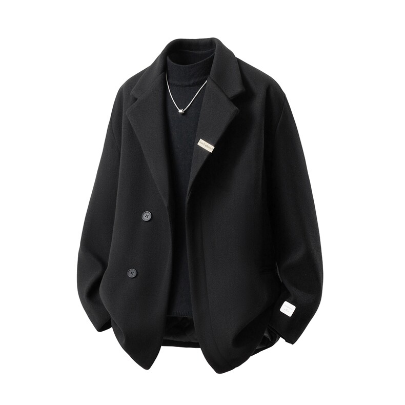 1毛呢子西装大码M-5XL加棉大衣聚酯纤维XF78167P118控188，男装西服套装，星座226-2