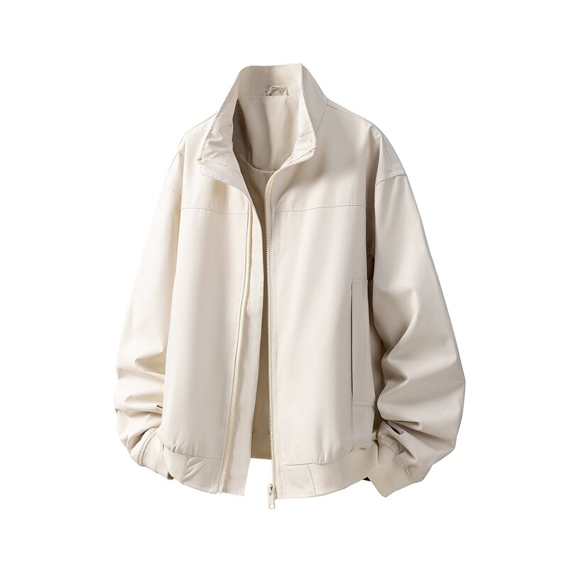 立体白底三防冲锋衣飞行大码M-5XL夹克100%聚酯纤维JK77954特P68，男装夹克，星座227-7