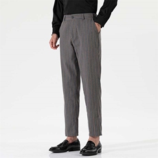 秋季商务条子九分西装裤XZ402-2-P42控58-X006工厂店，男装西服套装，星座402-2