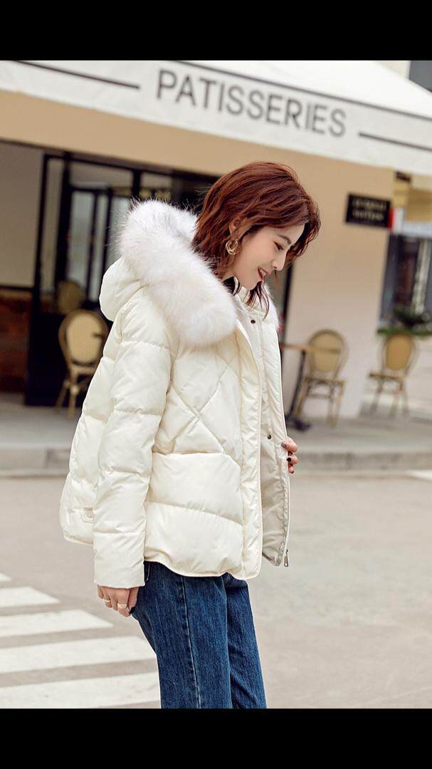 2021冬季新款韩版时尚短款羽绒棉，女装，婉伦