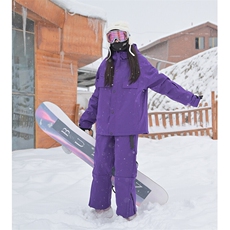 冬季潮防风防水连帽滑雪服男女单板户外套装HF58+K1002J加绒-P235，男装休闲套装，电商A001-1