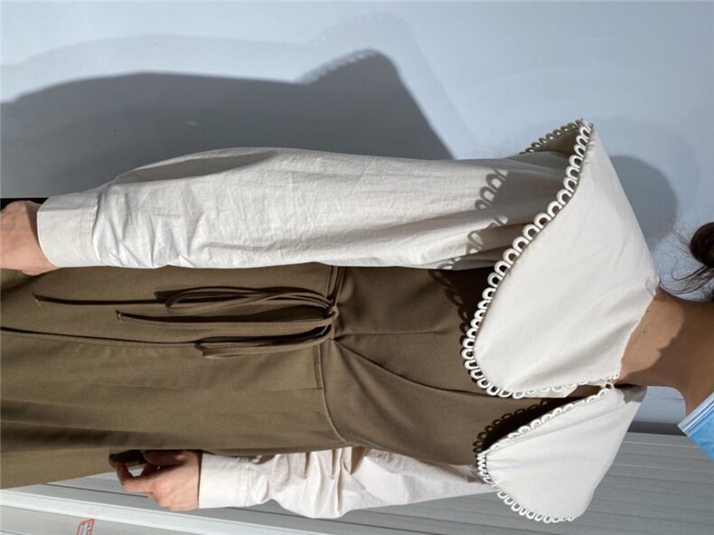 韩系两件套连衣裙，女装连衣裙，驿谷