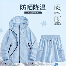 夏季中性风冰丝凉感轻薄透气户外防晒衣外套皮肤衣JH2377-P33，男装防晒衣，星座1206（原A206）