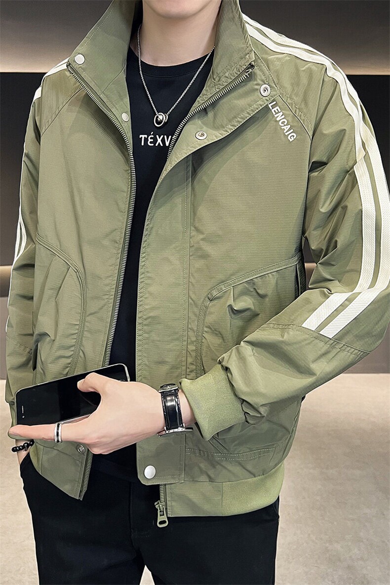 店主风夹克秋季外套男装衣服痞帅刺绣特批款C317-9235-P85,男装夹克,电商C317