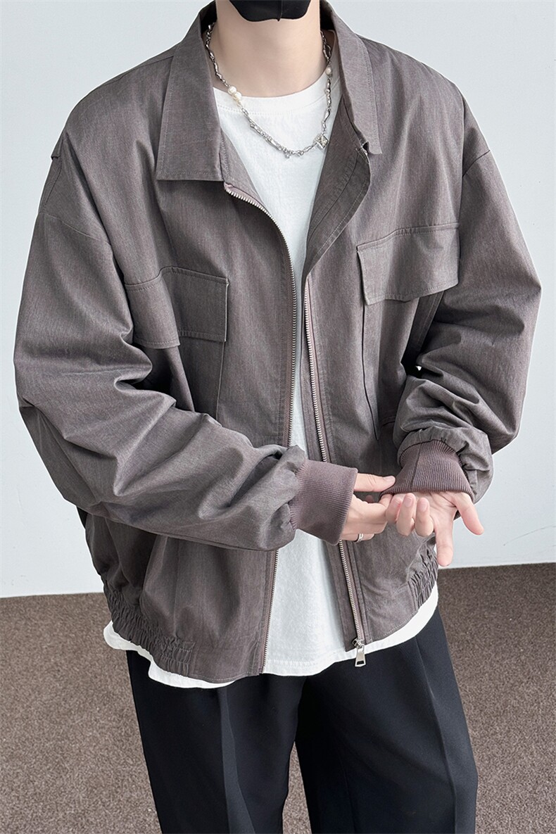 美式飞行员夹克cleanfit短款工装活页龟背男款外套3617-P88控138,男装夹克,电商B295
