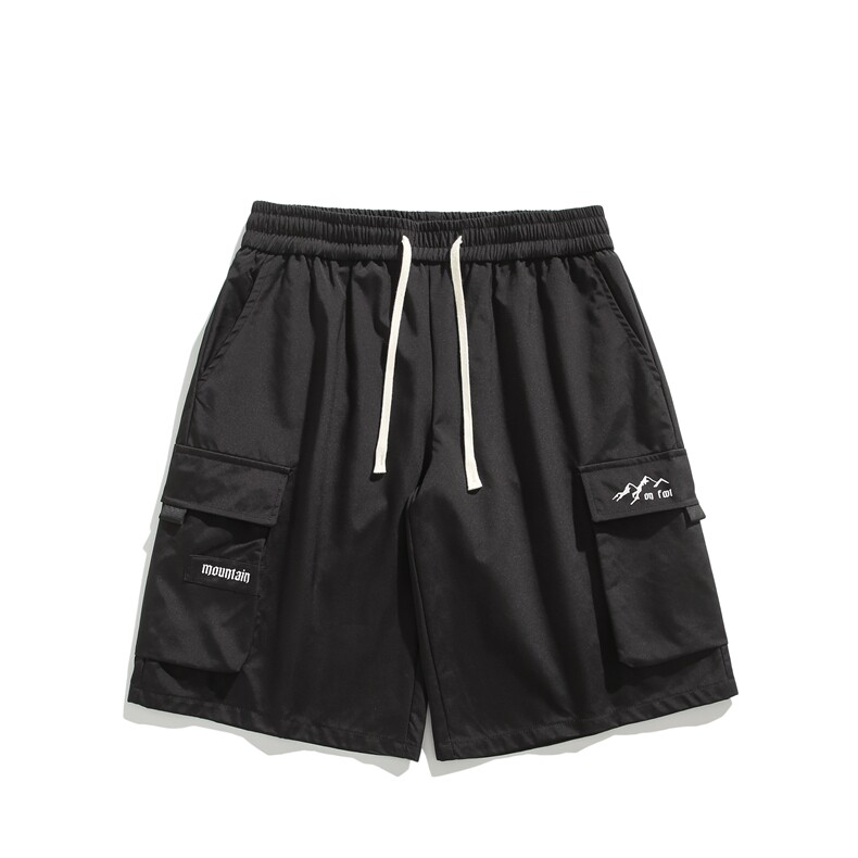 夏季新款潮流百搭工装口袋宽松休闲五分裤B315-K24116-特p30控58,男装牛仔裤,电商B315
