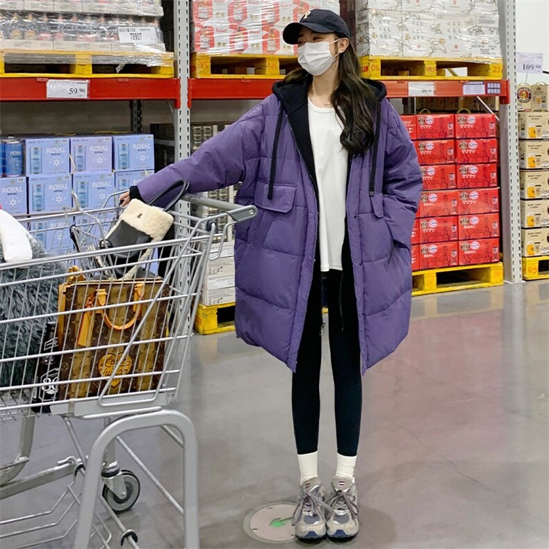 现货，现货休闲假两件中长款羽绒服四个色P265-K388,女装短外套,浙宝276（原081）