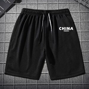 男士运动短裤夏季新款韩版潮流休闲潮牌夏装宽松五分裤子F091图片