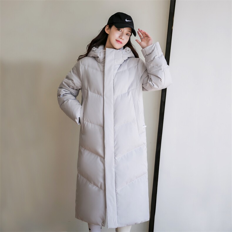 2024冬季新款羽绒服女士中长款加厚保暖羽绒服外套女628/P320，女装羽绒服，钱塘6003A(原)4033A