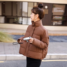 新标90白鸭绒加厚小个子短款羽绒服面包服，女装羽绒服，姿衣坊