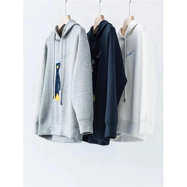 3D立体刺绣空气卫衣，女装卫衣/绒衫，E·贝空间