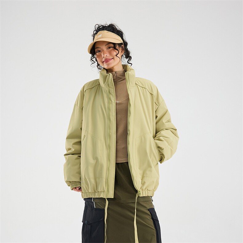 冬季美拉德立领棉服潮流百搭纯色棉衣撞色棉服外套HY8822-P75,男装棉衣,星座610B-1