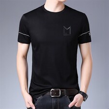 短袖T恤男夏季POLO男士上衣翻领纯色商务潮流休闲百搭体恤保罗衫，男装T恤，电商B212（原钱塘6029）