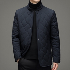冬季棉衣男外套立领中年男士保暖棉服爸爸冬装外套ZL18108-P175，男装棉衣，电商B212（原钱塘6029）