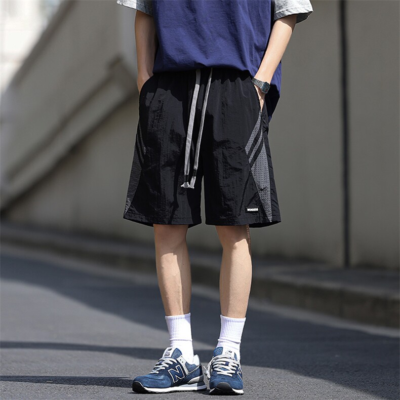 夏季工装短裤男ins潮牌休闲百搭潮流痞帅五分裤D0502-P38图片
