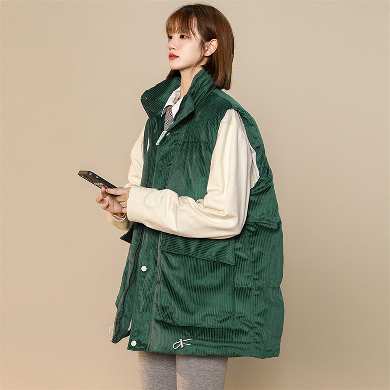 冬款潮中性风加棉马甲背心棉服宽松立领外套男士8156-P95控价118,男装背心/马甲,电商A441-1