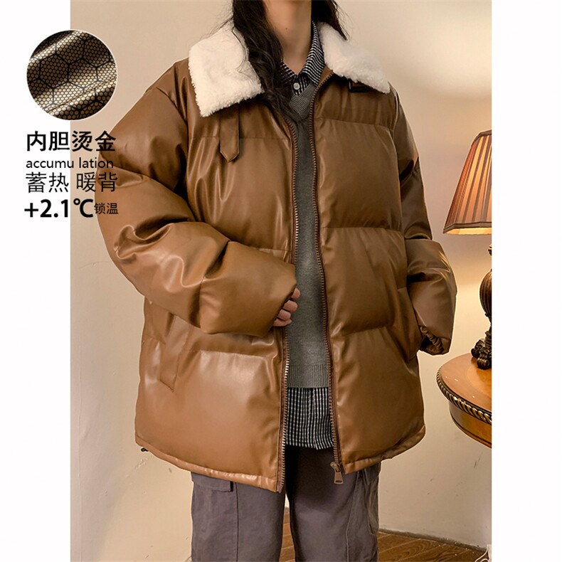 2025港风西海岸oversize中性羽绒棉服重磅A170-M879-TP60图片