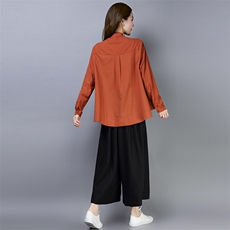 套装/套裙气质舒适时尚纯色2021年春季POLO领绣花，女装套装/套裙，独衣靓
