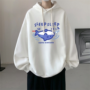 连帽卫衣男大码胖子帽衫大号运动服WY2453-P35