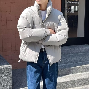 棉服男2025冬季新款三防短款情侣面包服保暖舒适感加厚外套潮流图片