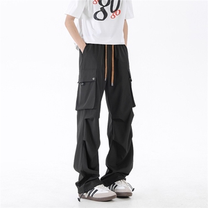 工装口袋褶皱休闲裤 K101无影墙 92%聚酯纤维8%氨纶(S-2XL)TP28图片