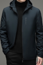 可脱卸帽羽绒冬季保暖商务休闲外套中年爸爸装羽绒服ZK2110-P250，男装羽绒服，电商B212（原钱塘6029）