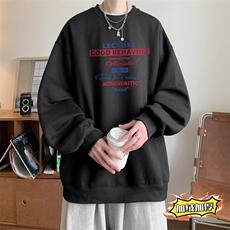 ！圆领卫衣男长袖T恤男WY148-P28加绒款（JR）-P33控价:49，男装卫衣，电商B367