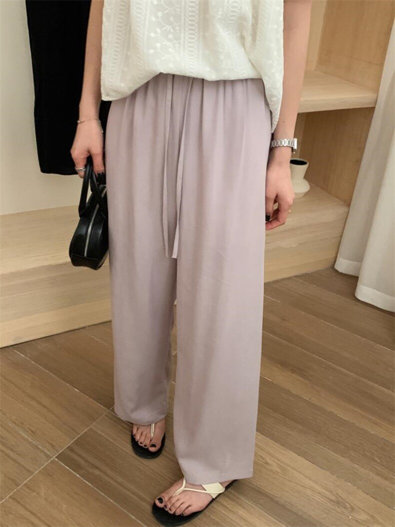 夏季新款阔腿裤～，其它，三文鱼