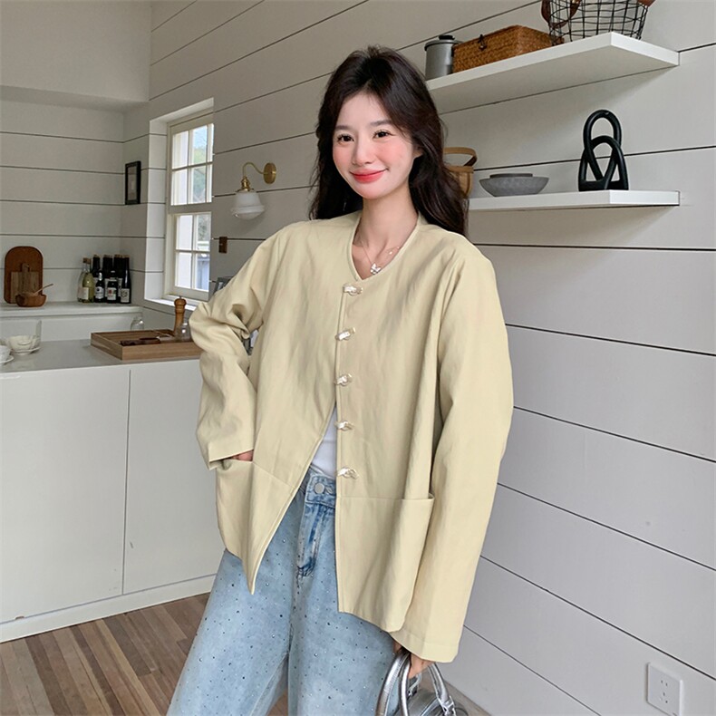 新款现货主推磁吸扣皮衣外套2503-P145-K208,女装短外套,2C129