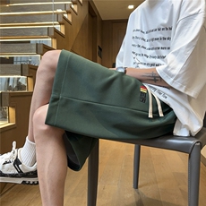 夏季短裤男宽松休闲裤刺绣D329-QM710-P30-控48，男装牛仔裤，电商D329