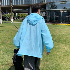 防晒衣男超薄透气夏季外套潮流学生宽松帅气F0119-P38，男装夹克，星座308B-2