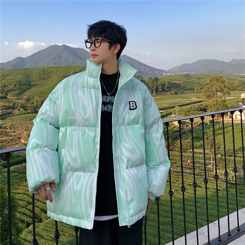 港风星空情侣装男装棉衣宽松棉服冬装加厚外套MY265-P110控148,男装棉衣,电商B370