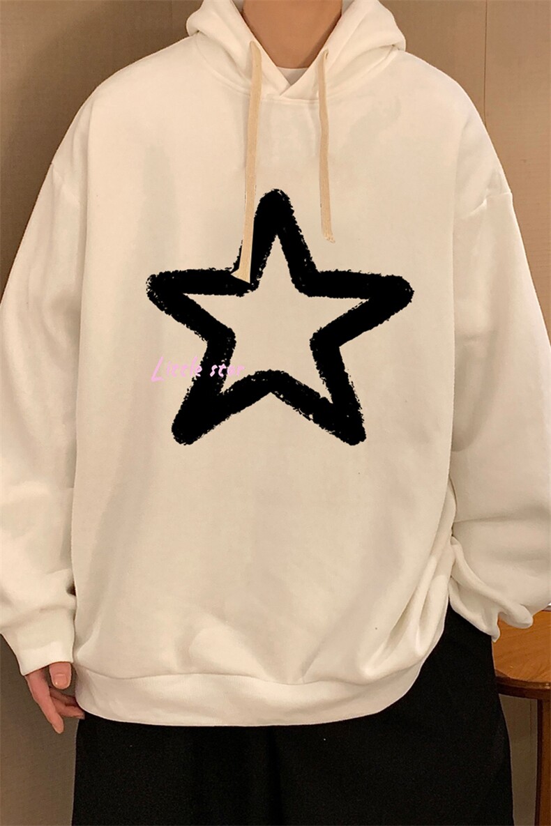 纯棉连帽卫衣男大码运动帽衫宽松薄WY2286-P35,男装卫衣,电商A040