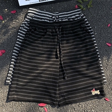 美式高街潮牌休闲短裤潮流宽松五分裤A086-DK335-P25，男装休闲裤，电商基地A086