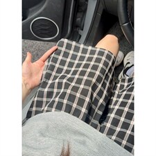 泡泡纱冰丝凉感格子五分短裤宽松现货2000件K998/特P20，男装牛仔裤，电商A094