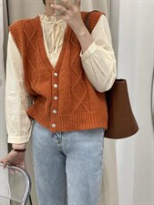 羊毛马夹，女装马夹，FAILISI(2F)