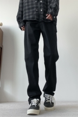 抖音现货纯黑色弹力显高牛仔裤310A-2BK301P50控78，男装牛仔裤，星座310A-2