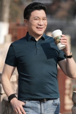 polo衫男士短袖t恤夏季新款薄款翻领半袖商务休闲翻领半袖上衣服，男装T恤，电商B212（原钱塘6029）