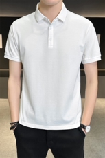 夏季新款短袖型男纯色POLO衫T恤休闲百搭半袖上衣PL88-P33，男装T恤，星座310B-3
