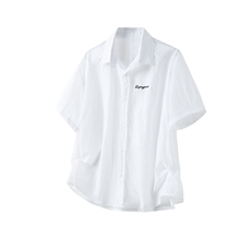 3D图2025夏季新款隐形格子刺绣短袖衬衫防水防污上衣Y138P45，男装T恤，星座906（原电商a316-1）