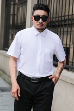 XS-8XL高档休闲男式短袖衬衫商务休闲1405款，男装衬衫，星座802
