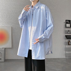 现货CS1106-批45秋冬毛衣卫衣外套的潮流必搭品条纹衬衫，男装针织衫/毛衣，电商A059