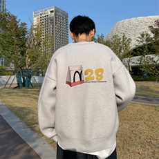 高质量！秋冬季半高领毛衣男士加绒加厚线衣男针织衫男MY180-P45，男装针织衫/毛衣，电商B367