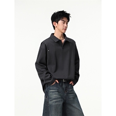 加绒加厚polo衫卫衣美式cleanft套头衫504-T504-特P28（加绒P33），男装卫衣，星座504