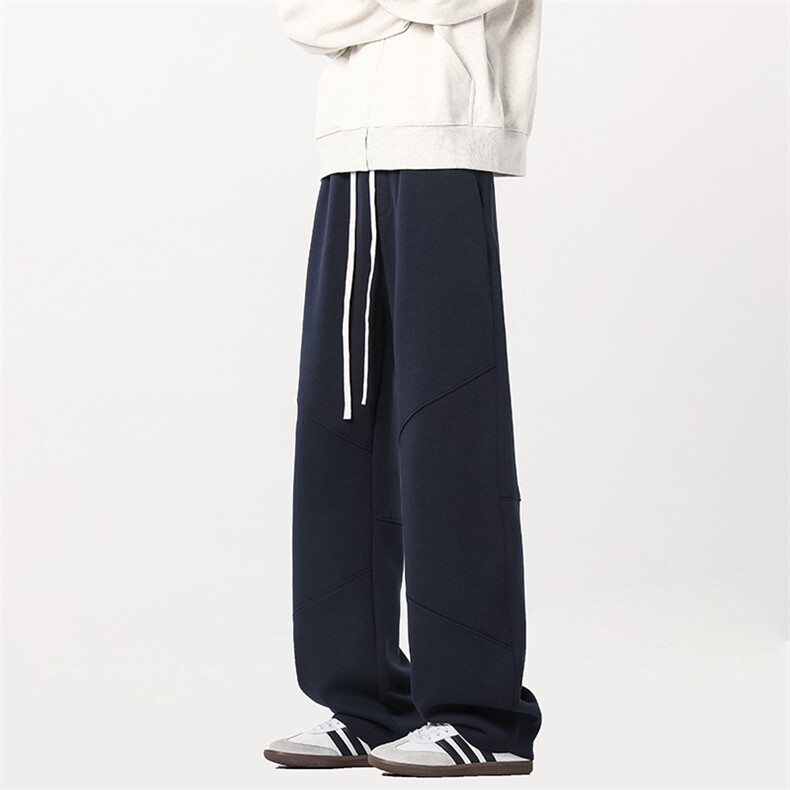 B258-K9973-P55控78抖音品质卫裤面料成分65%棉35%聚酯纤维,男装休闲裤,电商B258